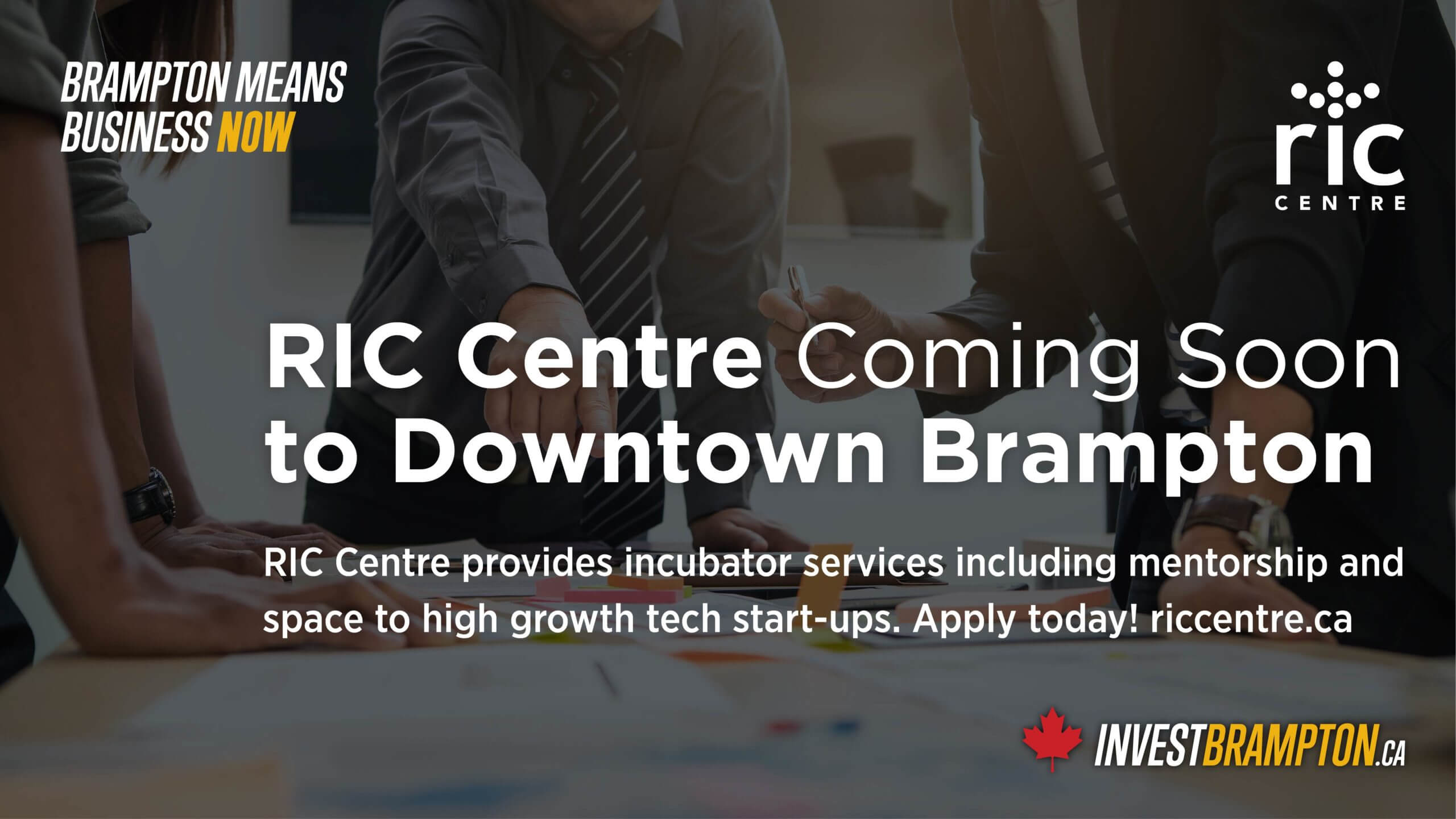 RIC Centre coming soon to Downtown Brampton